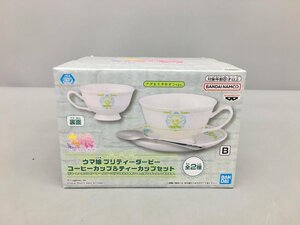 バンダイ BANDAI コーヒーカップ＆ソーサー スプーンセット ウマ娘プリティーダービー アグネスタキオンVer. 未使用 2311LT030