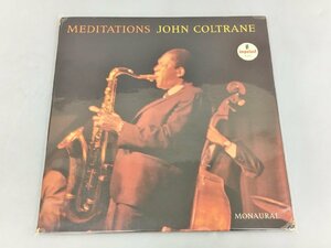 LPレコード MEDITATIONS JOHN COLTRANE IMPULSE！ A-9110 2310LBR138