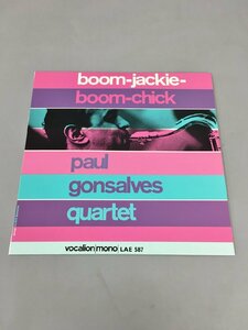 LPレコード Paul Gonsalves Quartet Boom-Jackie-Boom-Chick LAE 587 2310LBR128