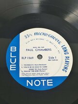 LPレコード Paul Chambers Quartet-Bass On Top BLP 1569 BLUE NOTE プレミアム復刻シリーズ 重量盤 2310LBR069_画像6