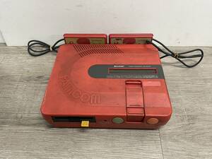 ☆ FC ☆ ツインファミコン AN-500R レッド 未チェック　ジャンク 本体のみ ニンテンドー TWIN FAMICOM 任天堂 ディスクシステム 任天堂