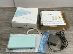 dslite 本体☆ DSLITE ☆ ニンテンドーDS Lite アイスブルー 動作品 状態良好 本体 アダプター 箱 説明書 付属 Nintendo 任天堂 8465