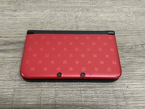 ☆ 3DSLL ☆ ニンテンドー3DSLL スーパーマリオブラザーズ仕様 レッド ブラック 動作品 状態良好 本体 タッチペン Nintendo 3DS LL 5348