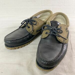 3722☆ Timberland ティンバーランド HAINSWORTH シューズ モカシン カジュアルシューズ 8.5 ブラック