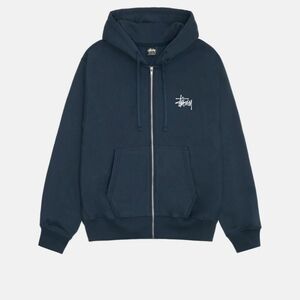 BASIC STSSY ZIP HOODIE