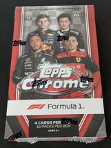 未開封 2022 Topps Chrome Formula 1 Racing Hobby Lite BOX F1 ボックス シュリンク付き 緩衝材封筒配送予定 フェルスタッペン 角田裕毅_画像1