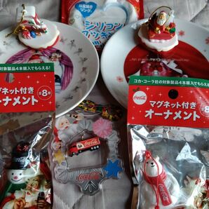 コカ・コーラ×クリスマス皿オーナメントツリーグッズプレゼント付非売品セット