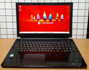 新SSD/1TB 15.6型フルHD/IPSディスプレイ 第8世代/Core i7-8550U メモリ/16GB Blu-ray【東芝dynabook AZ65/FB】Win11/Office2021 検t75