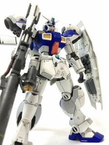 RE/100 1/100 ガンダム試作4号機 ガーベラ　簡単フィニッシュ　完成品　ガンプラ 機動戦士ガンダム GP04 