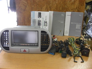 動作OK MG22S モコ ポン付け！SANYO 日産 純正OP MS110-A AM FM CD SD TV 地デジ対応 メモリーナビ 取扱説明書 カメラオマケ付き 送料安