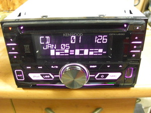 美品 動作OK KEN WOOD ケンウッド DPX-U530 AM/FM/ipod/WMA/MP3/AUX/USB/CD プレーヤー プレイヤー 送料安 ワゴンR タント ライフ エブリィ