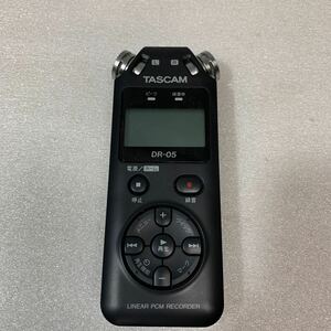 TASCAM DR-05 リニアPCMレコーダー 動作未確認のためジャンク品