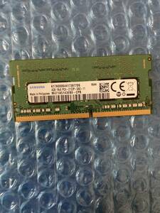 SAMSUNG 三星 4GB PC4-2133P DDR4-2133 PC4-17000 SO-DIMM　260ピン PC4-2133 　ノートＰＣ 