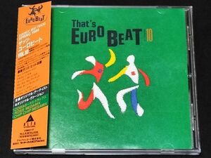 [THAT'S EUROBEATザッツ・ユーロビートVOL10]MICHAEL FORTUNATI MALCOLM J. HILL TATJANA KING KONG&THE DJUNGLE GIRLS HI-NRG ITALO DISCO