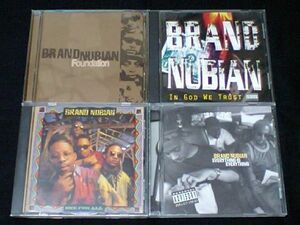 [BRAND NUBIAN4枚/ONE FOR ALL/IN GOD WE TRUST/EVERYTHING IS/FOUNDATION]GRAND PUBA SADAT X LORD FINESSE DJ PREMIER D.I.T.C.BUCKWILD