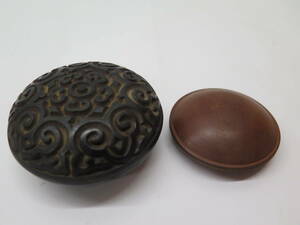 .. incense case other 2 point together tea utensils 