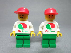 LEGO★144 正規品 街の人 ミニフィグ セット CITY シリーズ 同梱可能 レゴ シティ タウン 年代物 オクタン ガソリンスタンド シェル 整備士