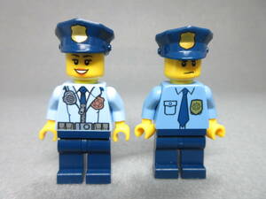 LEGO★168 正規品 警察官 ミニフィグ セット CITY シリーズ 同梱可能 レゴ シティ タウン ポリス 警察 警官 警察署 パトカー パトロール