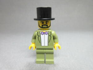 LEGO★168 正規品 街の人 サラリーマン 紳士 スーツ姿 ミニフィグ CITY シリーズ 同梱可能 レゴ シティ 会社員 通勤 通学 オフィス 先生