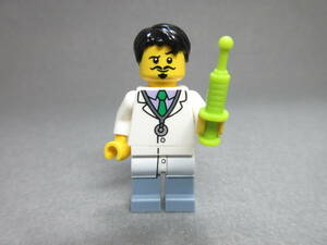 LEGO★224 正規品 ドクター 医者 街の人 ミニフィグ CITY シリーズ 同梱可 レゴ シティ タウン 男の子 女の子 青年 女性 男性 病院 救急車
