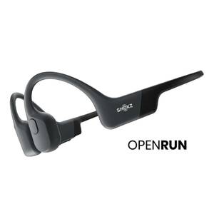 【新品未使用品】SHOKZ OPENRUN ブラック 2023' FOCAL POINT 正規品 SKZ-EP-000003 骨伝導 open run