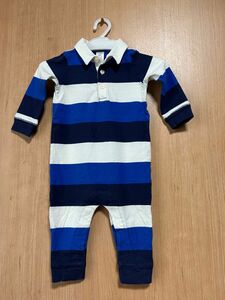 オシュコシュ9-12M 70〜80 サイズ　ロンパース米国子供服ブランド OSHKOSH ベビー服 baby B’gosh 遊び着