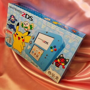 ニンテンドー2DS ポケットモンスター サン・ムーン ライトブルー