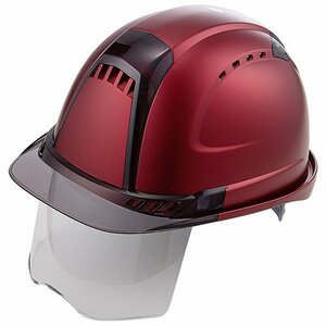  Toyo safety TOYO metallic mat helmet NO.391FSMMRD shield lens attaching construction construction scaffold electrical work public works factory heights work 