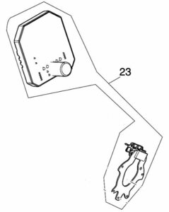 マキタ makita 18V 充電式 ブロワ MUB184DZ用 コントローラ 620B76-9 部品 修理 パーツ ブロワ― ブロア 吹飛 大工 建築 建設 造作