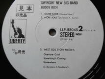 追悼激安大チャンス1点物!1972年頃?見本盤LPバディー・リッチ・ビッグ・バンド/BUDDY RICH BIG BAND/買時!!!_画像6