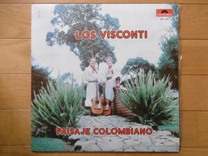 激安大チャンス1点物!1980年LP LOS VISCONTIビスコンティ /PAISAJE COLOMBIANO/COLOMBIA盤?買時!!!