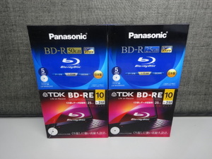 (716) パナソニック TDK BD-RE BD-R 25GB/50GB 30枚 未開封！