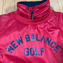 New Balance golf ニューバランスゴルフ　METRO 千鳥ストライプエンボス4WAY中綿スニードジャケット 012-7221003(チームレッド) サイズ6_画像2