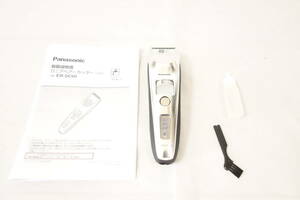 [ beautiful goods ] Panasonic Panasonic barber's clippers linear hair cutter made in Japan silver style ER-SC60-S