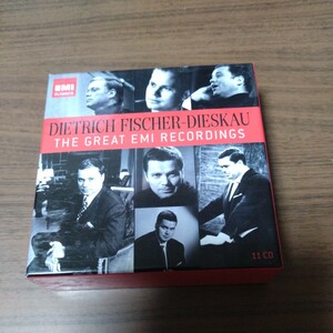 ディートリヒ・フィッシャー=ディースカウ　DIETRICH FISCHER-DIESKAU EMI RECORDINGS　CD11枚組