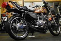 SUZUKI GS400 希少絶版車 神奈川仕様 カスタムペイント Wディスク 川口タックロールシート アキラハン 機関良好 レスポンス抜群 E/G絶好調_画像2