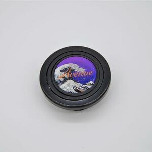 [ regular agency ] Avenue Performance GREAT WAVE horn button wave . ornament north ... three 10 six .oma-ju ukiyoe all-purpose peace pattern USDM JDM avenue 