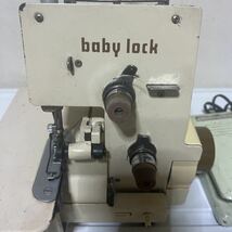 中古 baby lock ベビーロック JUKI BL2-205EX ロックミシン＊現状品_画像2