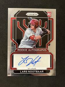 Lars Nootbaar Prizm RC Auto Autograph サイン ラーズ ヌートバー WBC 侍ジャパン 日本代表 直筆サイン