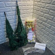 2F B クリスマスツリー 150cm christmas tree クリスマスツリーセッ 高濃密度 枝数450本 10mLED飾りライト付き 9Mリボン付き 格安売り切★_画像7