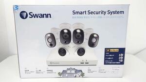 未使用 スワン SWANN セキュリティカメラ DVRシステム カメラ6台 8チャンネル 2TB　防犯カメラ コストコ