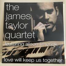 The James Taylor Quartet Featuring Alison Limerick - Love Will Keep Us Together 12 INCH_画像1