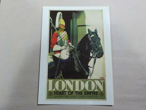 LONDON HEART OF EMPIRE открытка с видом National направляющие way Mu jiam yoke Англия 