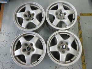 スカイライン R32　タイプM 日産　純正 16インチ アルミホイール 4本　6.5J +40 PCD114.3 5穴 ハブ径67mm 個人宅配送不可