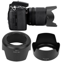 ニコン Nikon レンズフード 互換品 HB-N103II マウントレンズフード Nikon 1 VR 10-30mm f, 3.5-5.6 V1 V2 J1 J2 J3 レンズ用 送料無料_画像4