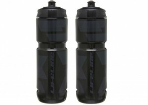 LifeLine ウォーターボトル Black / Black 2本 (800ml) ボトル 　水筒　　 ELITE