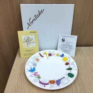 #11237C【美品】★Noritake/ノリタケ★WWF テーブルウェア コレクション★ケーキ皿★