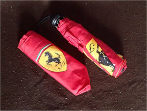 Ferrari OFFICIAL PRODUCT 折り畳み傘 レッド 