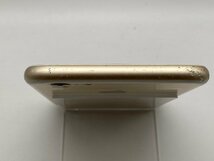 【中古・ジャンク】液晶表示不良 著しい色ムラ 背面パネル目立つ傷有り Apple iPhone 6s 64GB au解除版SIMフリー ゴールド NW〇 A-11509_画像6
