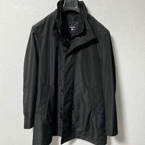 会社通勤コート☆TEIJNテイジンメンズショップのコート黒 ブラック コート ライナー